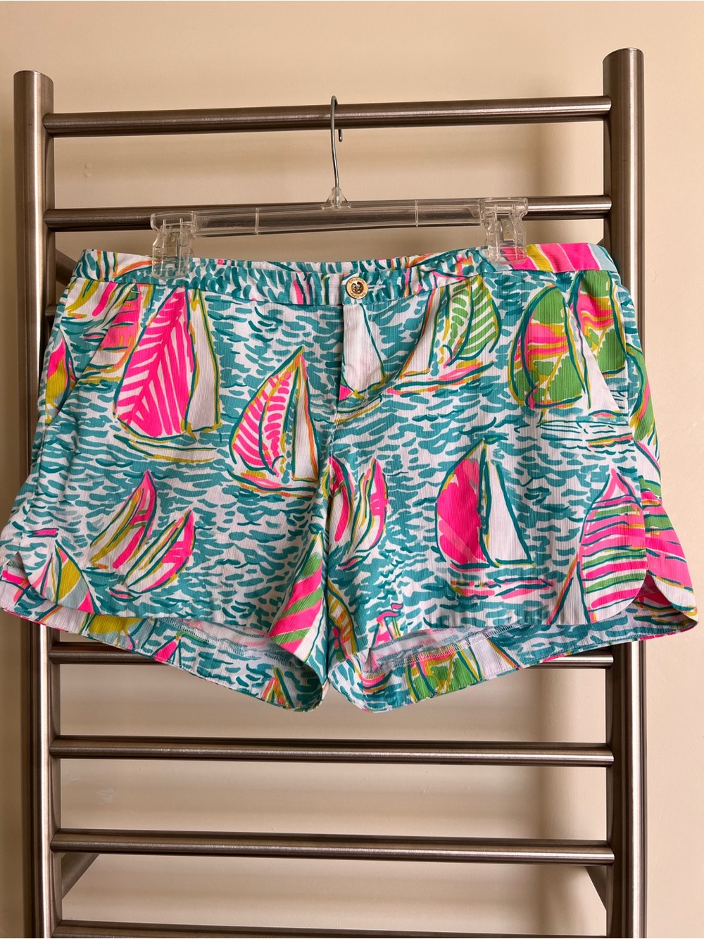 Lilly Pulitzer Adie Shorts in "You Gotta Regatta" size 10
